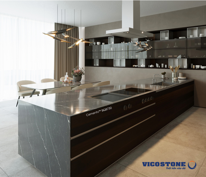 Đá Vicostone bàn bếp